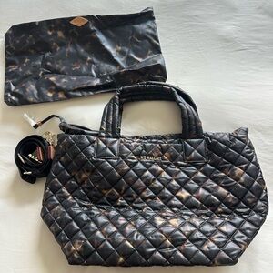 MZ Wallace Small Metro Tote Deluxe rare tortoise print brand new